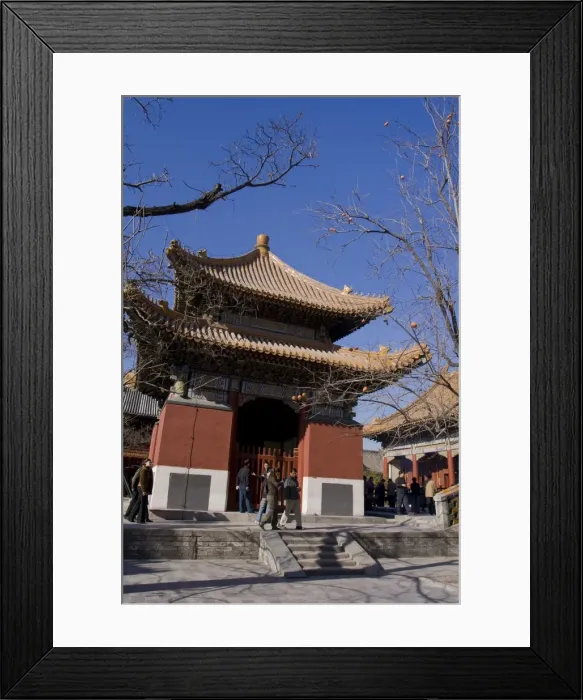 Framed Print : Lama Temple (Largest Buddhist Temple outside Tibet) Framed Print : Lama Temple (Largest Buddhist Temple outside Tibet)