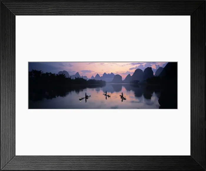 Framed Print : Cormorant fishermen Framed Print : Cormorant fishermen