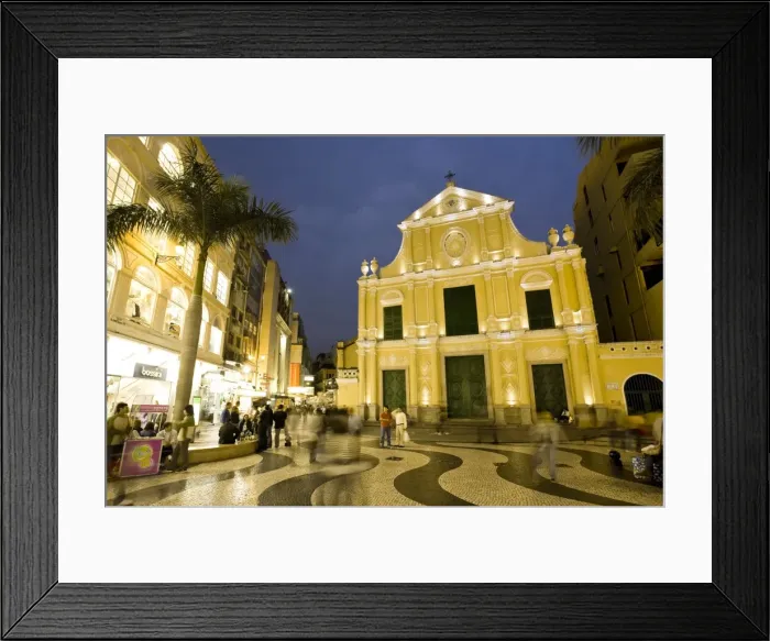 Framed Print : Santo Domingo Church