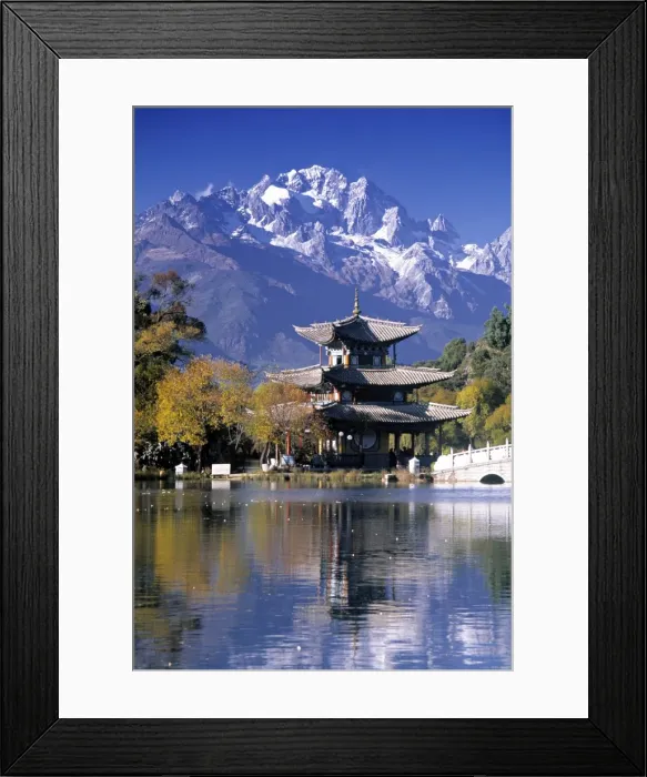 Framed Print : Black Dragon Pool Framed Print : Black Dragon Pool