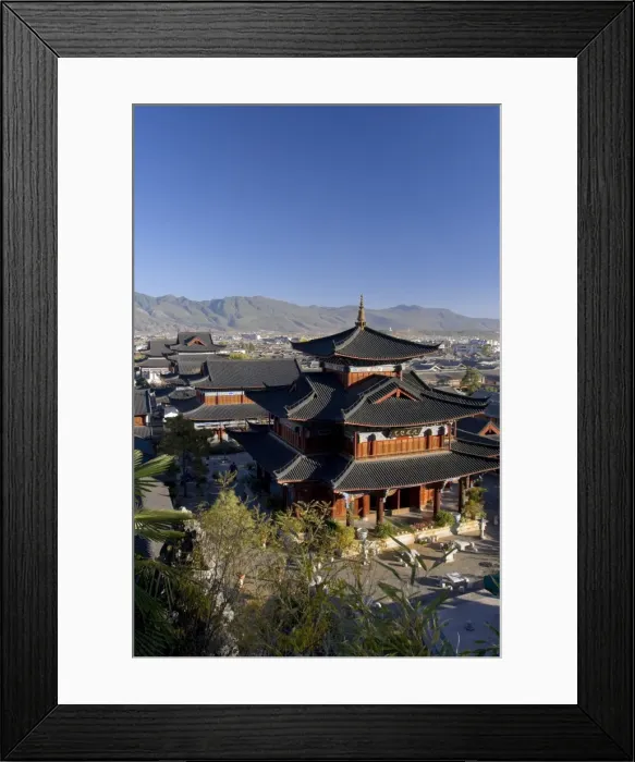 Framed Print : Mu Family Mansion (Mushi Shisifu)
