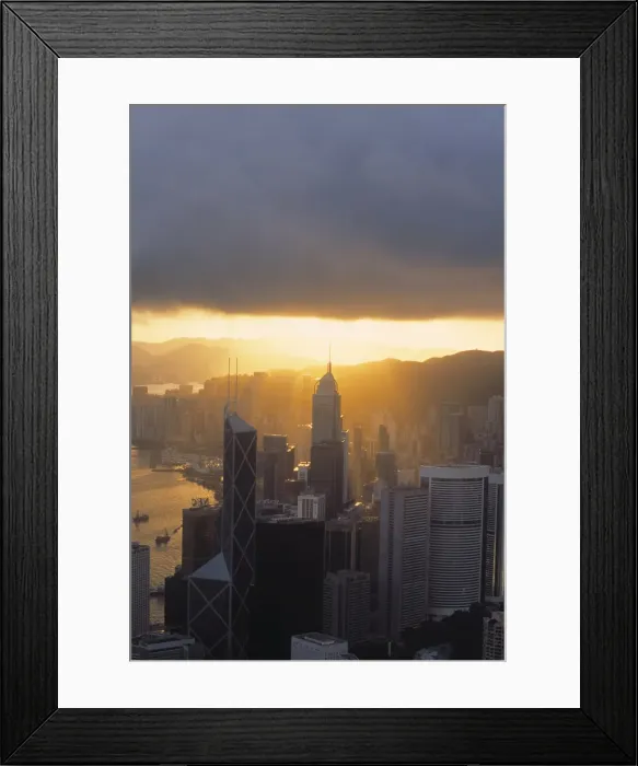 Framed Print : Central, Hong Kong Framed Print : Central, Hong Kong
