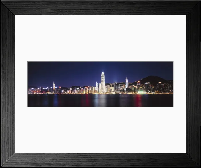 Framed Print : Hong Kong Island from Kowloon Framed Print : Hong Kong Island from Kowloon