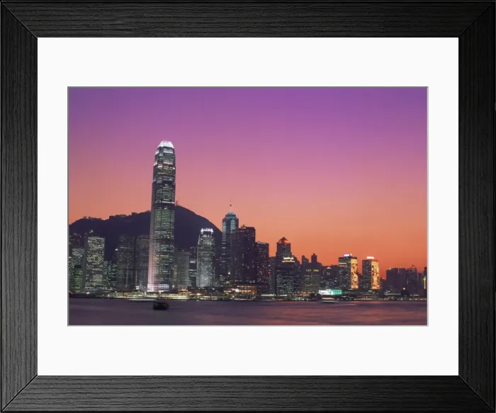Framed Print : China, Hong Kong Framed Print : China, Hong Kong