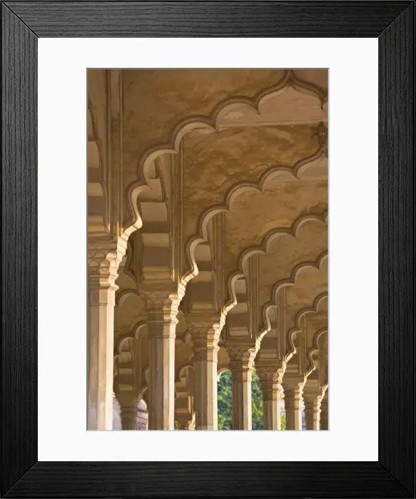 Framed Print : Hall of Public Audiences, Agra Fort, Agra, Uttar Pradesh, India Framed Print : Hall of Public Audiences, Agra Fort, Agra, Uttar Pradesh, India