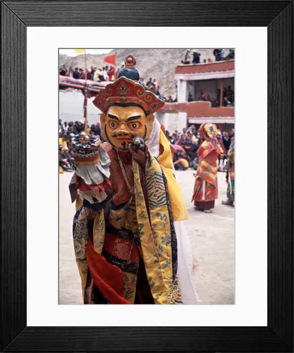 Framed Print : Phyang Gompa festival Framed Print : Phyang Gompa festival
