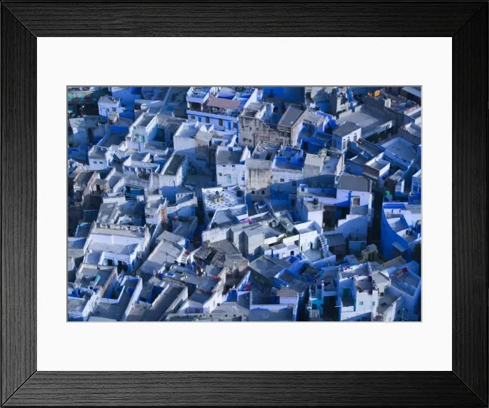 Framed Print : Blue City of Jodhpur from Meherangarh Fort Framed Print : Blue City of Jodhpur from Meherangarh Fort