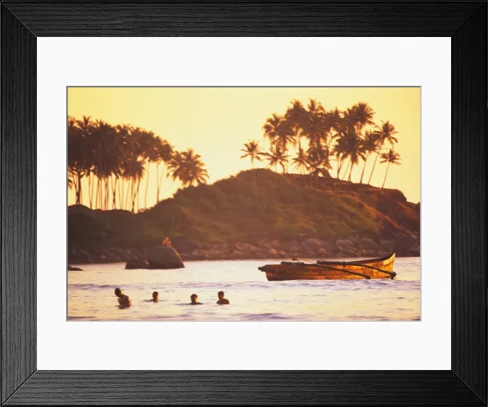 Framed Print : Beach, Goa, India Framed Print : Beach, Goa, India
