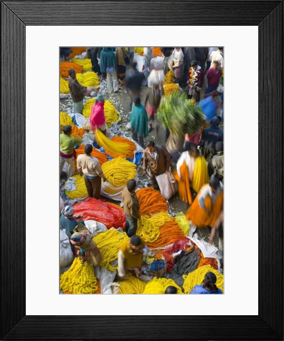 Framed Print : Flower Market Framed Print : Flower Market