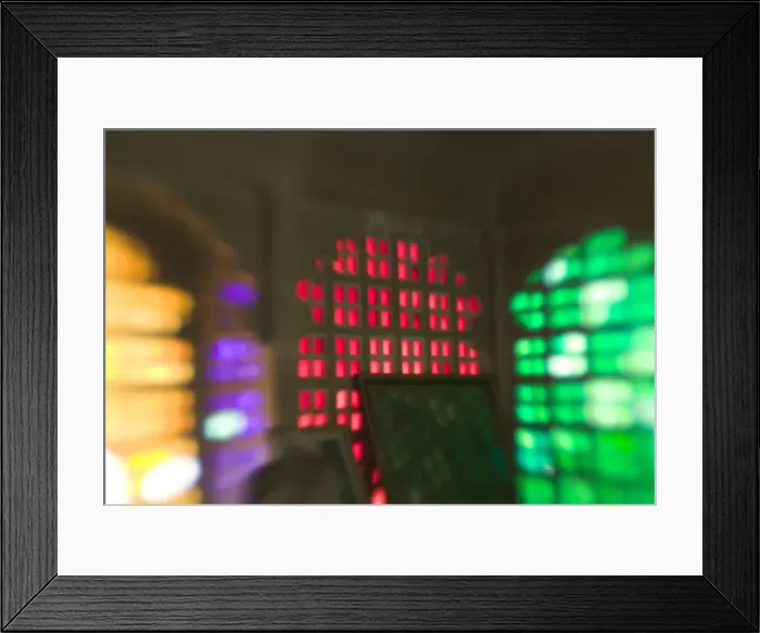 Framed Print : Stained Glass Windows, City Palace, Udaipur, Rajasthan, India Framed Print : Stained Glass Windows, City Palace, Udaipur, Rajasthan, India