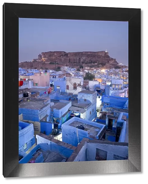 Rooftops, Jodhpur (The Blue City), Rajasthan, India