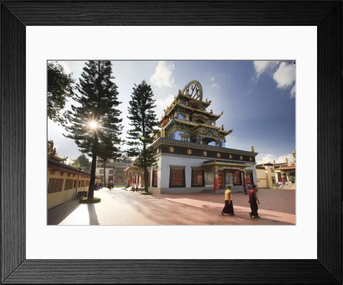 Framed Print : Kushalnagar Temple (Tibetan settlement) Framed Print : Kushalnagar Temple (Tibetan settlement)