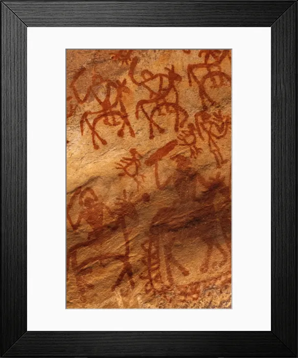 Framed Print : Hidden away in rocky overhangs in a ten kilometer stretch of hillside Framed Print : Hidden away in rocky overhangs in a ten kilometer stretch of hillside