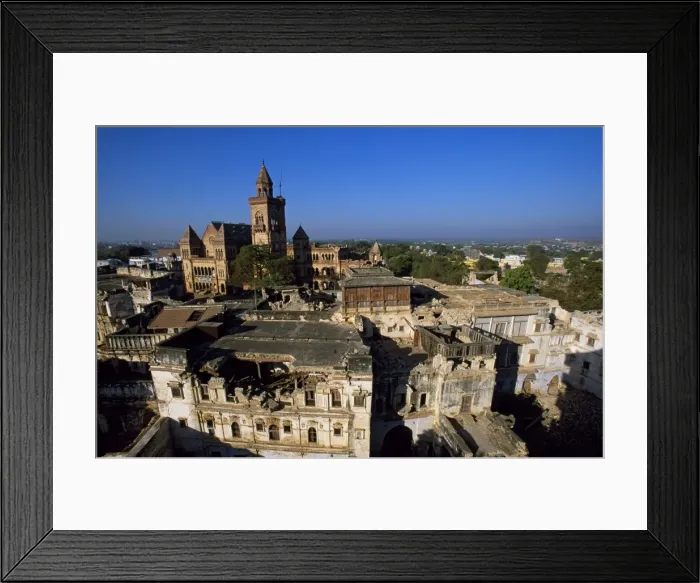 Framed Print : The earthquake damaged city of Bhuj Framed Print : The earthquake damaged city of Bhuj