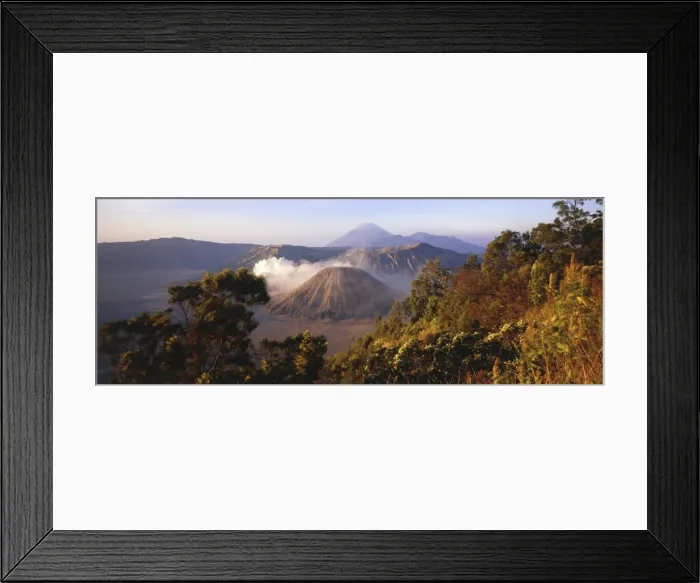 Framed Print : Gunung Bromo Crater, viewed from Mt Framed Print : Gunung Bromo Crater, viewed from Mt