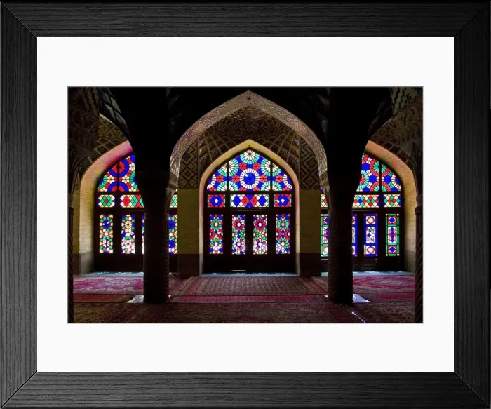 Framed Print : Nasih Mosque, Shiraz, Fars Province, Iran Framed Print : Nasih Mosque, Shiraz, Fars Province, Iran