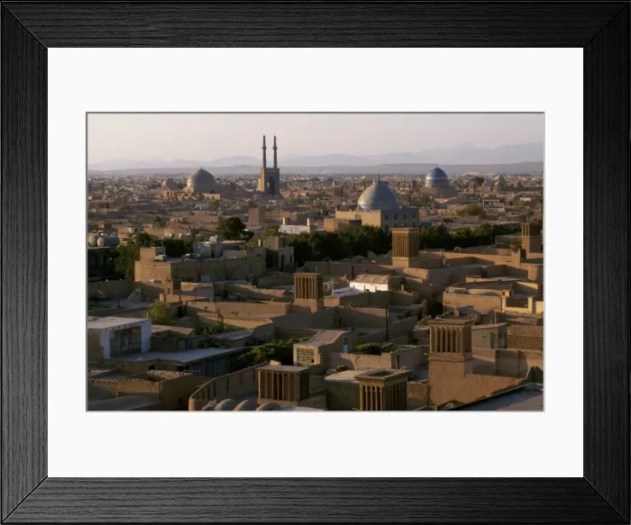 Framed Print : Iran, Yazd Framed Print : Iran, Yazd