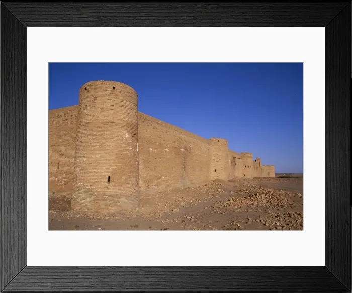 Framed Print : Iran, Miyan Dasht caravanserai, Semnan Province Framed Print : Iran, Miyan Dasht caravanserai, Semnan Province