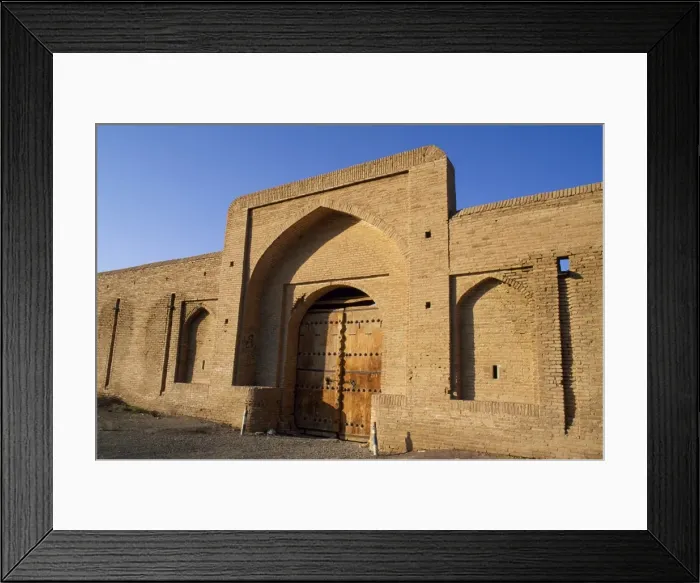 Framed Print : Iran, Miyan Dasht caravanserai, Semnan Province Framed Print : Iran, Miyan Dasht caravanserai, Semnan Province