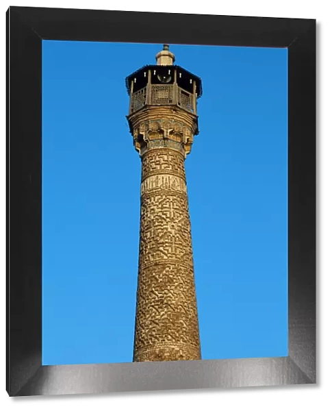 Masjed-e Jame minaret and bazaar, Semnan, Semnan Province, Iran
