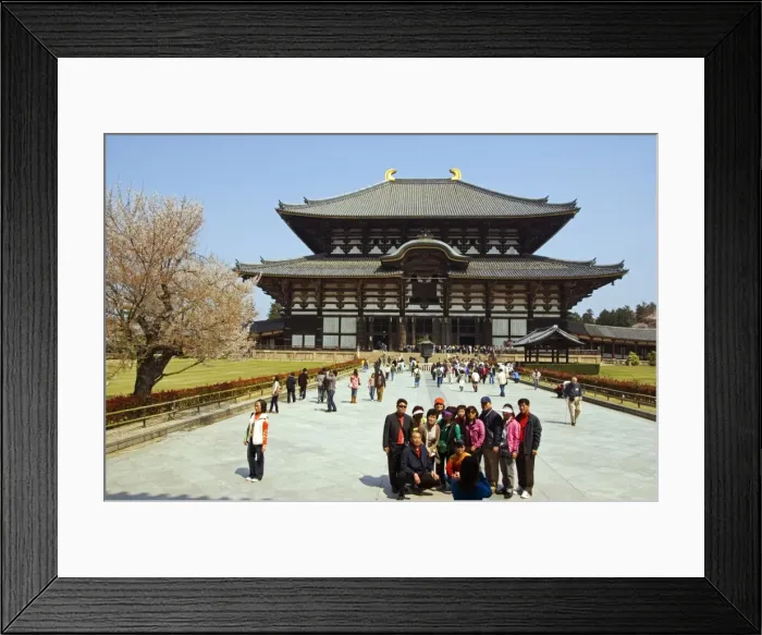 Framed Print : Japan, Honshu Island, Nara Prefecture, Nara City Framed Print : Japan, Honshu Island, Nara Prefecture, Nara City