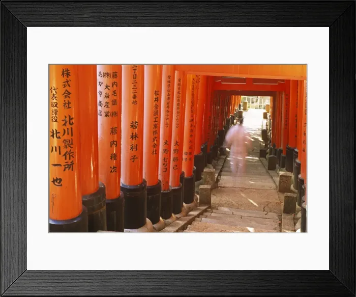 Framed Print : Japan, Kyoto, Fushimi-ku Framed Print : Japan, Kyoto, Fushimi-ku