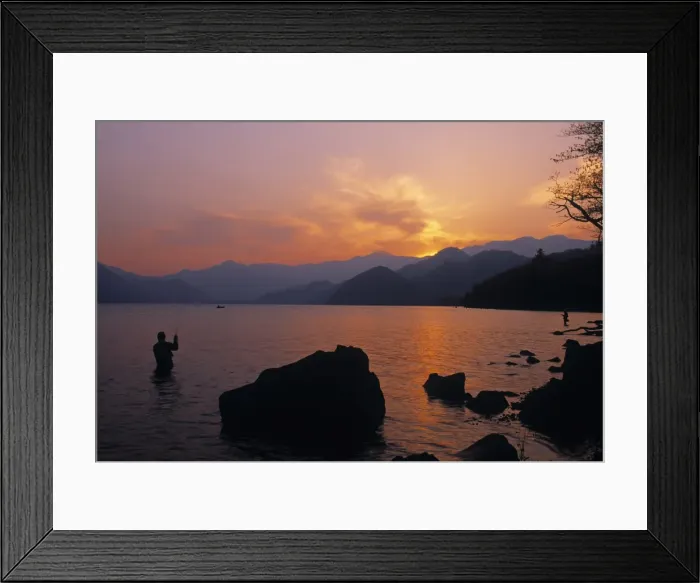 Framed Print : Chuzenji Lake, Nikko Nat