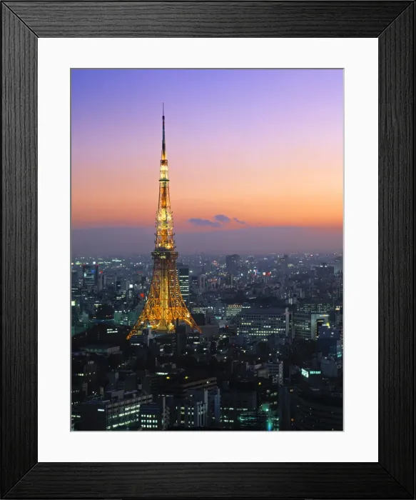 Framed Print : Tokyo Tower Framed Print : Tokyo Tower