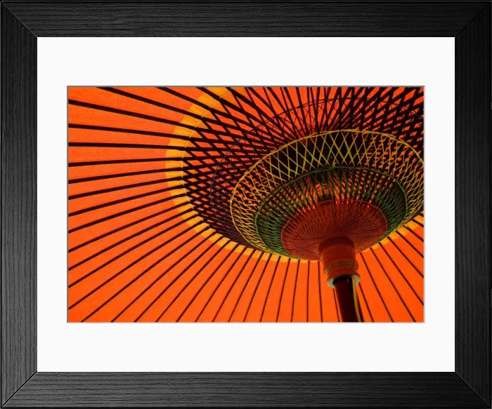 Framed Print : Traditional Japanese Paper Umbrella, Kyoto, Japan Framed Print : Traditional Japanese Paper Umbrella, Kyoto, Japan