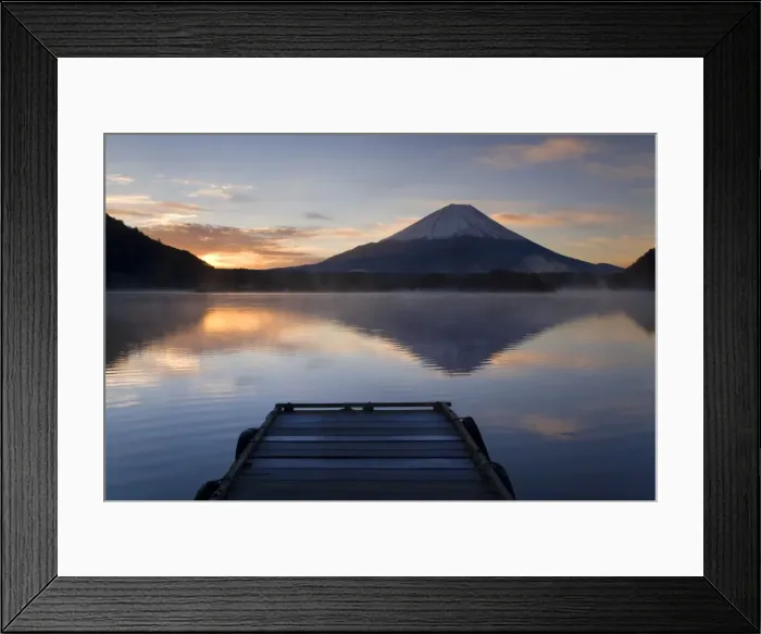 Framed Print : Lake Shoji-ko & Mount Fuji, Fuji-Hakone-Izu National Park, Japan Framed Print : Lake Shoji-ko & Mount Fuji, Fuji-Hakone-Izu National Park, Japan