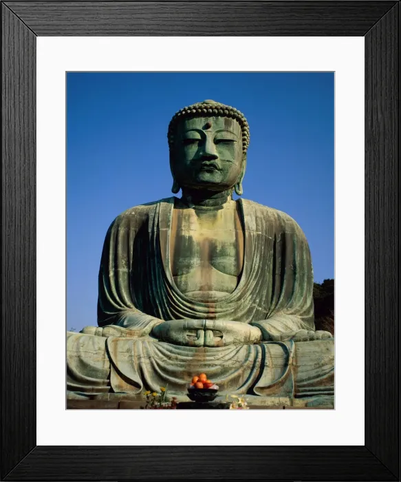 Framed Print : Great Buddha (Daibutsu) Framed Print : Great Buddha (Daibutsu)