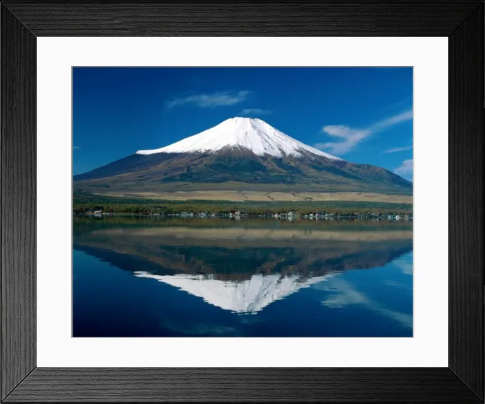 Framed Print : Mount Fuji / Lake Yamanaka Framed Print : Mount Fuji / Lake Yamanaka