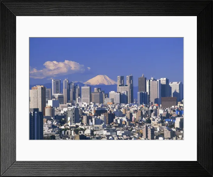 Framed Print : Japan, Tokyo, Mt Framed Print : Japan, Tokyo, Mt