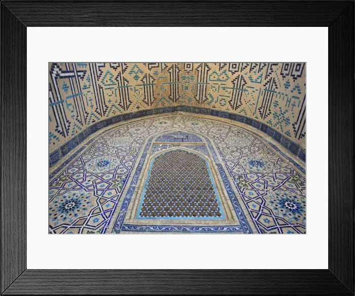 Framed Print : Mausoleum of Khoja Ahmed Yasawi (1397-1399), Turkestan, Kazakhstan Framed Print : Mausoleum of Khoja Ahmed Yasawi (1397-1399), Turkestan, Kazakhstan