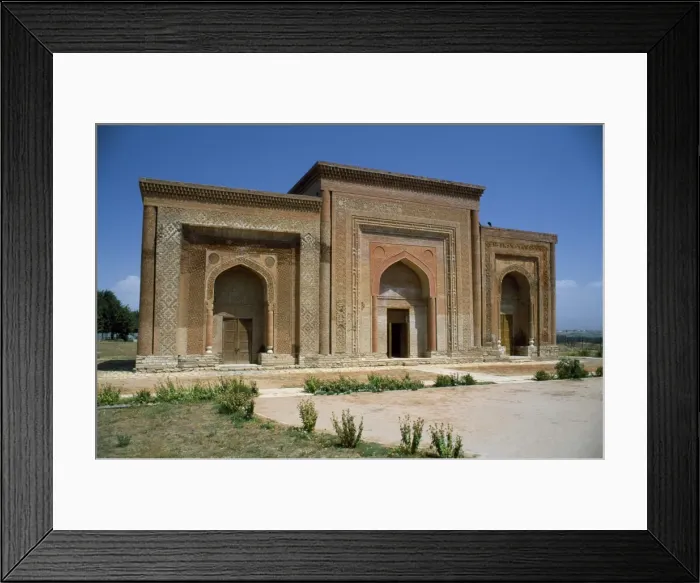 Framed Print : The three mausolea at Uzgen Framed Print : The three mausolea at Uzgen