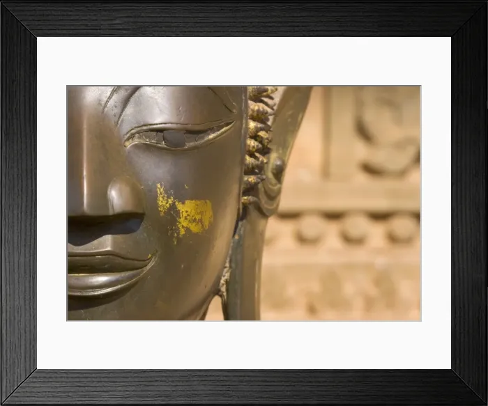 Framed Print : Detail of Buddha Statue, Wat Sa Si, Vientiane, Laos Framed Print : Detail of Buddha Statue, Wat Sa Si, Vientiane, Laos