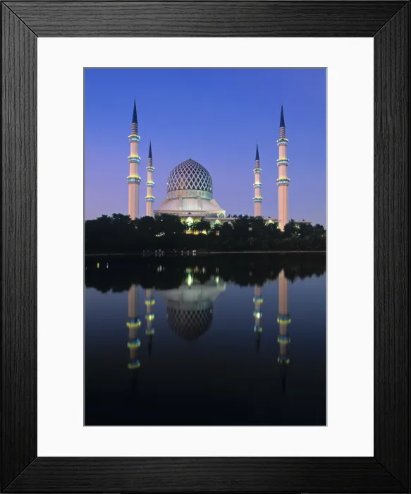 Framed Print : Mosque, Shah Alam Framed Print : Mosque, Shah Alam