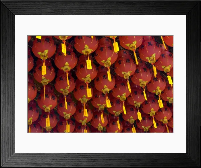 Framed Print : Lanterns, Kek Lok Si Temple, Penang, Malaysia Framed Print : Lanterns, Kek Lok Si Temple, Penang, Malaysia