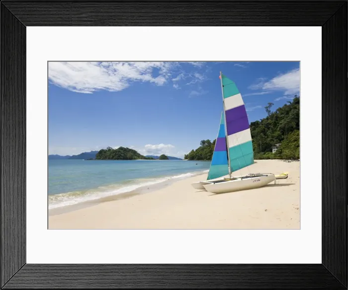 Framed Print : Malaysia, Langkawi Island, Pulau Langkawi, Pulau Datai, beach Framed Print : Malaysia, Langkawi Island, Pulau Langkawi, Pulau Datai, beach