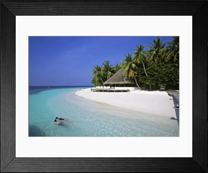 Framed Print : Tropical beach Framed Print : Tropical beach