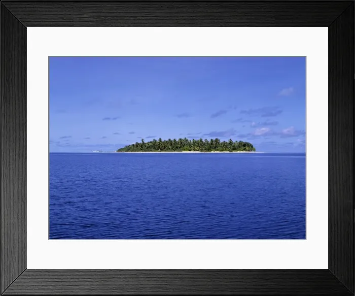 Framed Print : Tropical island Framed Print : Tropical island