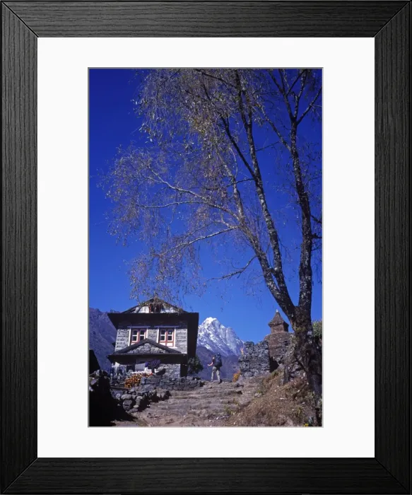 Framed Print : Traditional stone house Framed Print : Traditional stone house