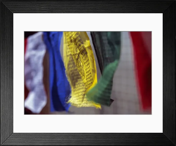 Framed Print : Prayer flags alongside the Everest Base Camp Framed Print : Prayer flags alongside the Everest Base Camp