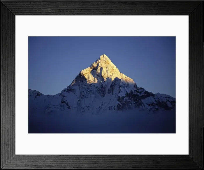 Framed Print : Nepal, Solo-Khumbu, Dzonglha