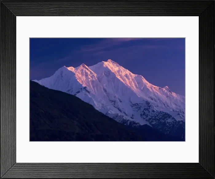 Framed Print : Mt. Rakaposhi viewed from Karimabad Framed Print : Mt. Rakaposhi viewed from Karimabad