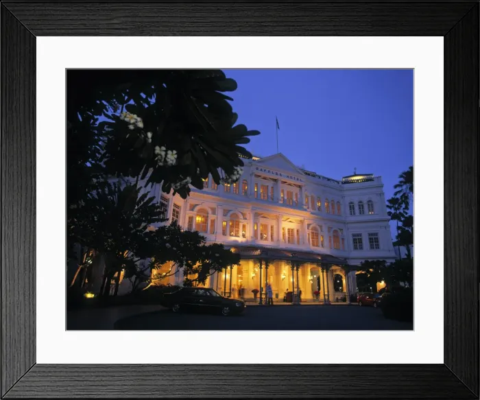 Framed Print : Raffles Hotel Framed Print : Raffles Hotel