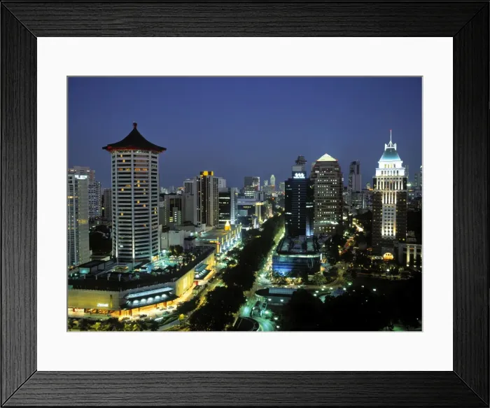 Framed Print : Orchard Road Framed Print : Orchard Road