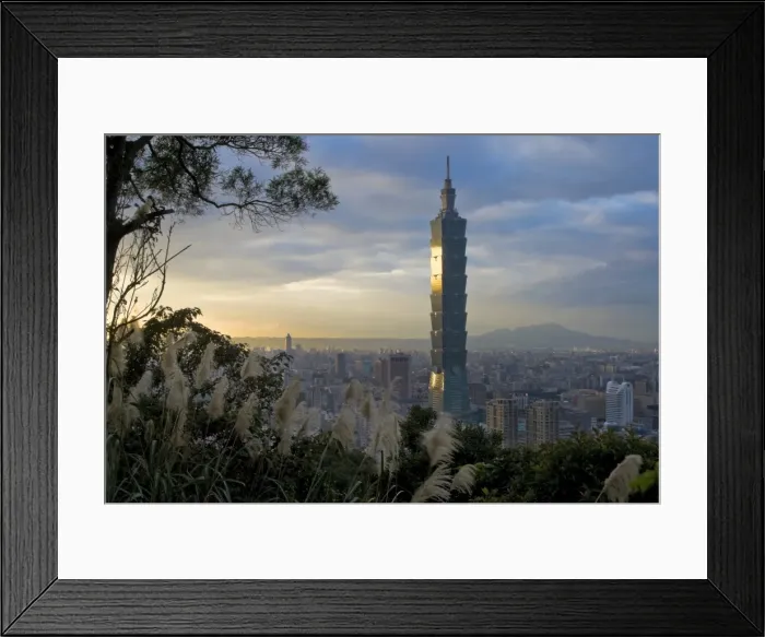 Framed Print : Taipei 101 skyscraper, Taipei, Taiwan Framed Print : Taipei 101 skyscraper, Taipei, Taiwan