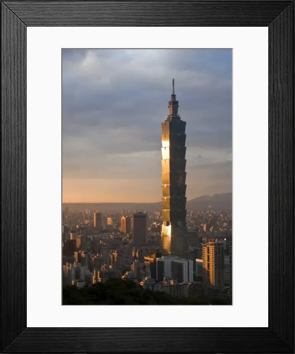 Framed Print : Taipei 101