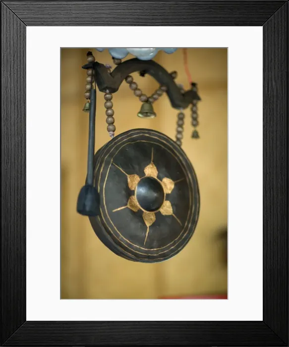 Framed Print : Gong, Bangkok, Thailand Framed Print : Gong, Bangkok, Thailand